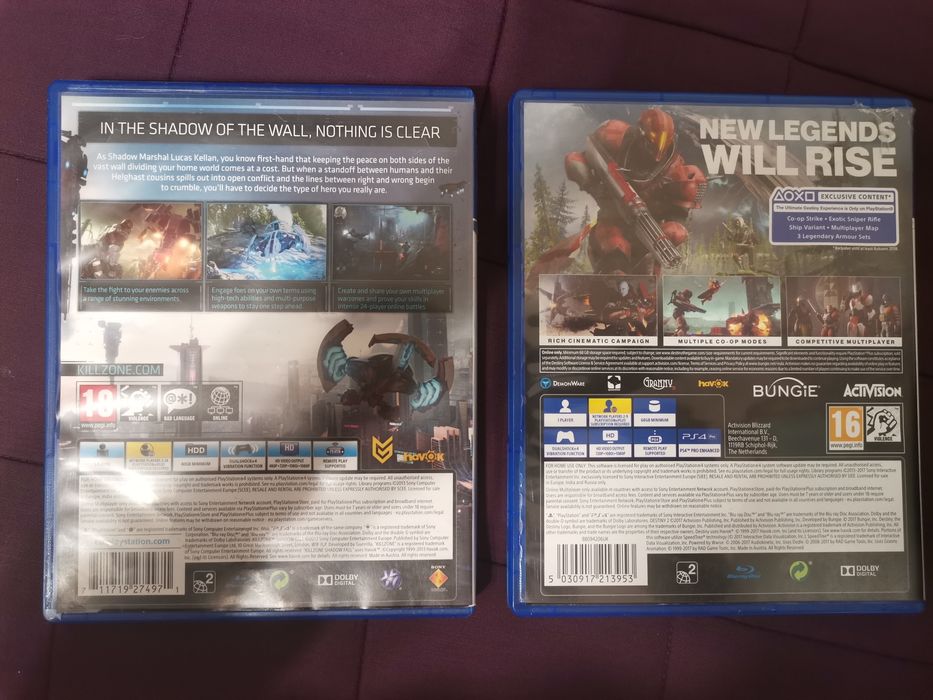 Игри  Killzone и Destiny за PS4
Destiny2.Destiny PS4