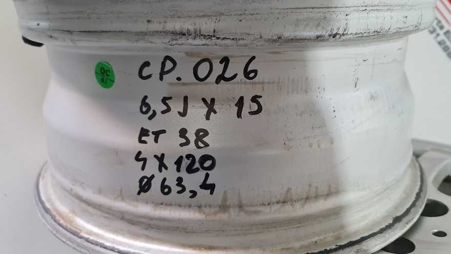 JANTE R/15 PORCHE/FIAT 4 x 120 CP J1026