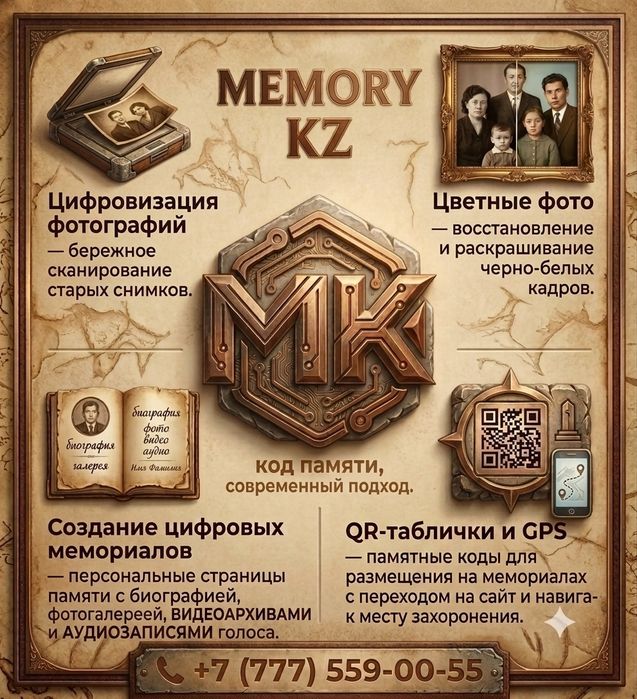Цифровые мемориалы с GPS навигацией