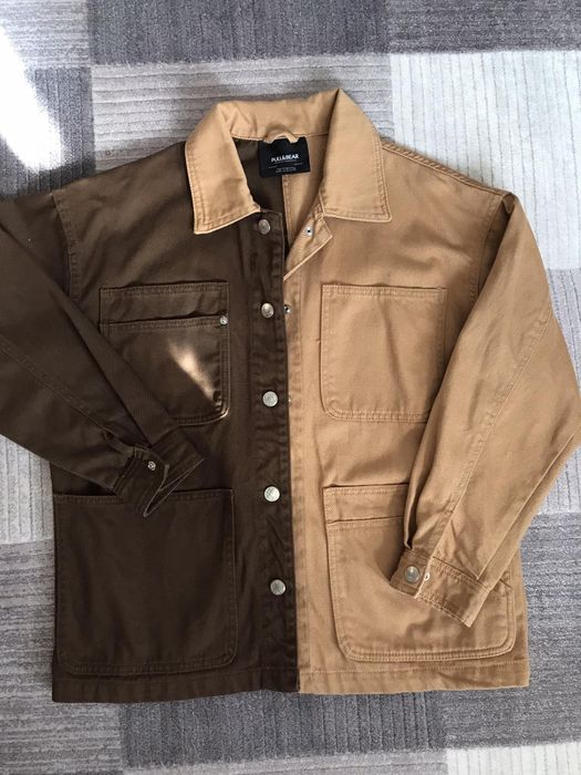 Дънково яке в два цвята