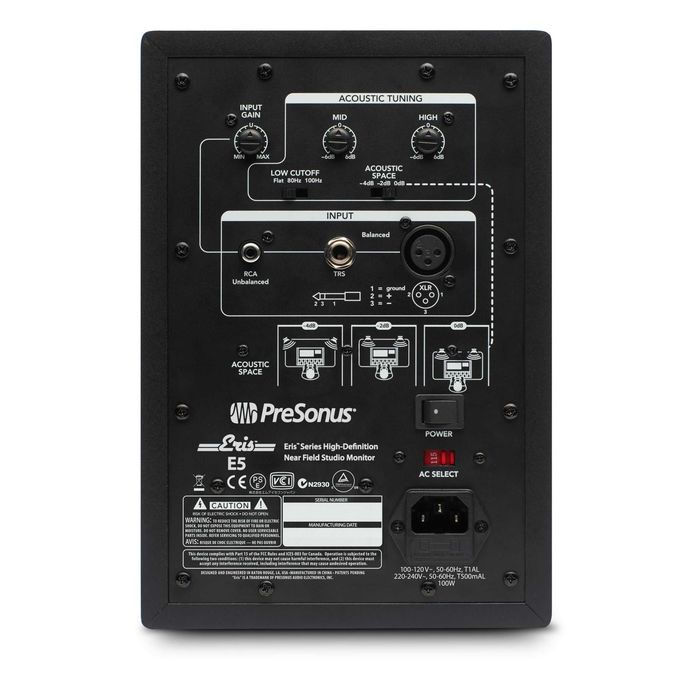 Boxe studio Presonus Eris E5