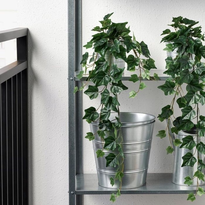 6 x Fejka Ikea plantă artificială iedera,interior/exterior/suspendată
