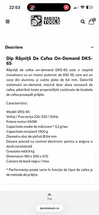 Râșniță pentru cafea