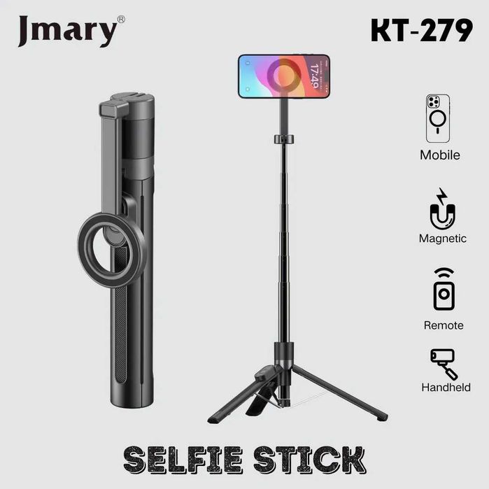 Селфи палка штатив Jmary KT-279 с Bluetooth пультом