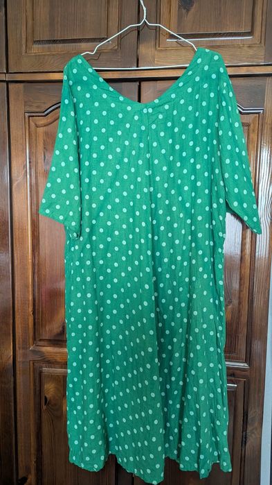 Ленена италианска рокля XL