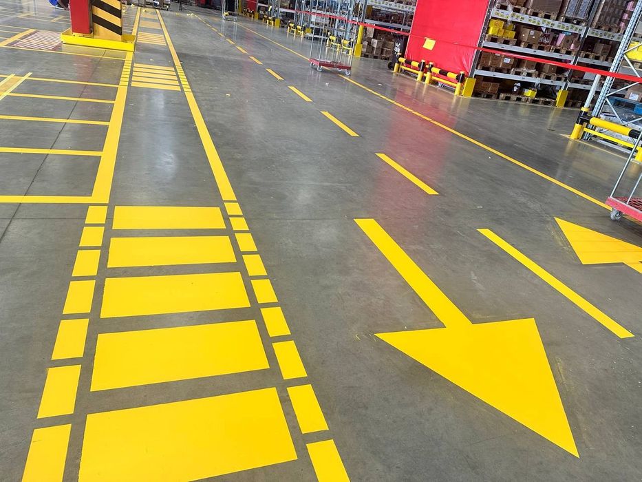 Разметка yoʻl chiziqlari