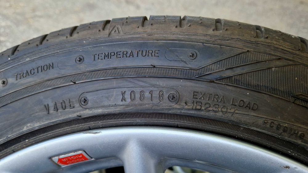 БМВ Е39 17 5х120 лети джанти BMW e36 e38 e39 e60. 5x120 235/45/17