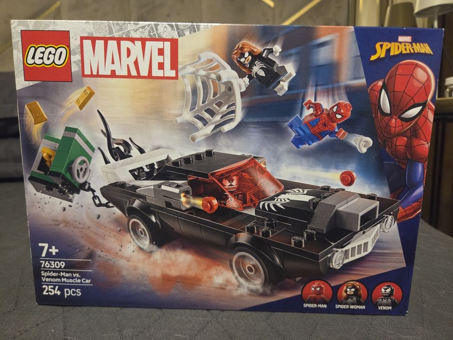 Lego Marvel 76309 Spider-Man vs Venom Muscle Car