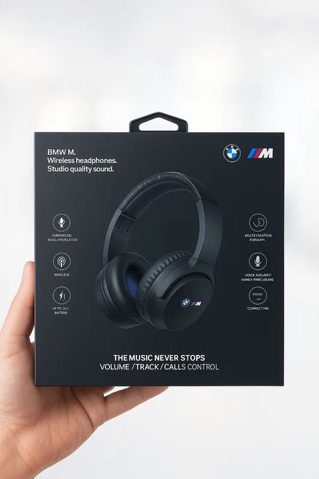 BMW Bluetooth ANC/ENC Headphones с шумоподавлением