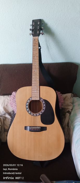 chitara electro acustica flame