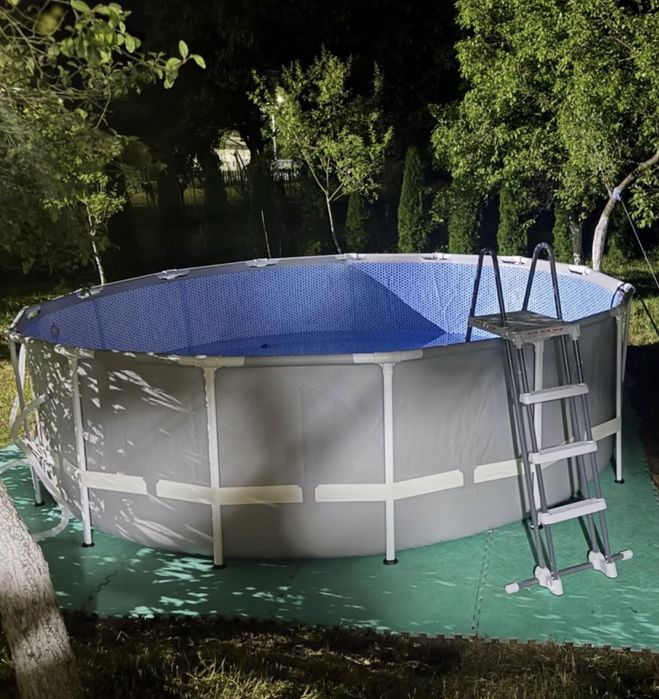 Vând piscină supraterană Intex 26726NP – 457 x 122 cm