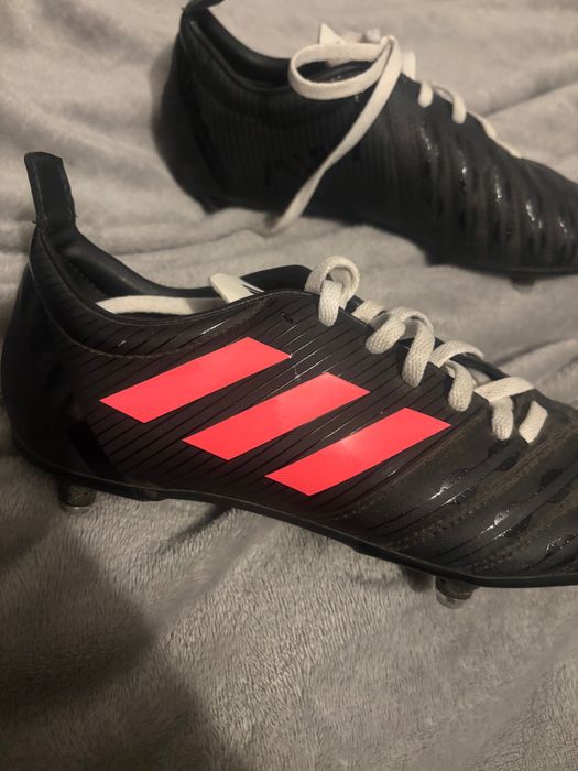Ghete Adidas copii fotbal, de teren dur, noi, originale, mărimea 38,5