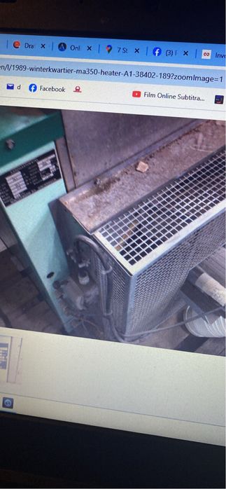 Incalzitor pe CLU  pentru hale  BAHCO 080