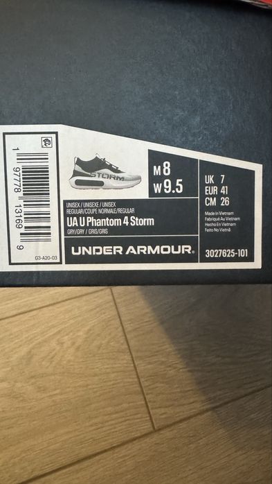 Маратонки UNDER ARMOUR Phantom 4 Storm