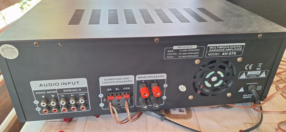 Sistem audio, boxe Sony + Amplificator sofTONE