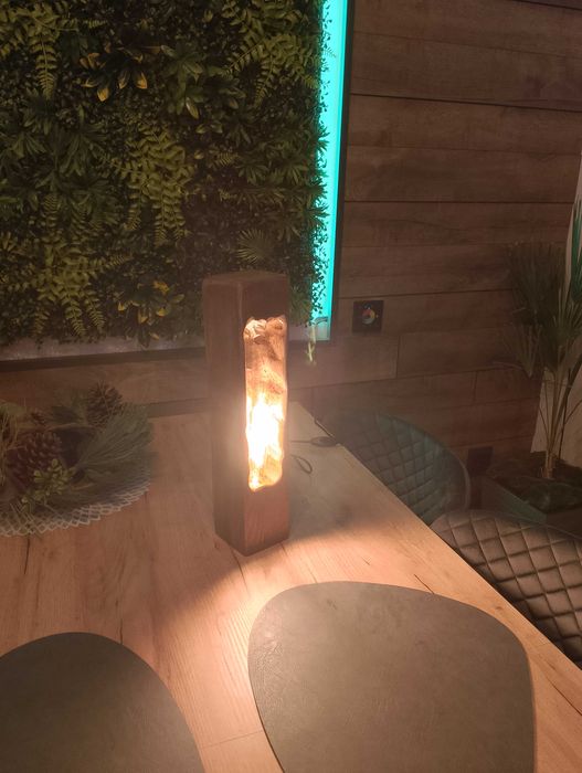 Ръчно направени дървени лампи различни видове