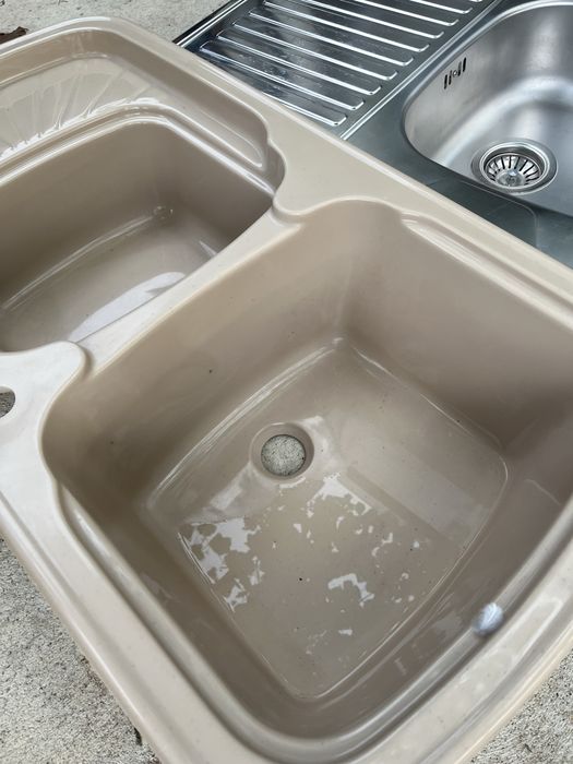 Мивка керамика и алпака