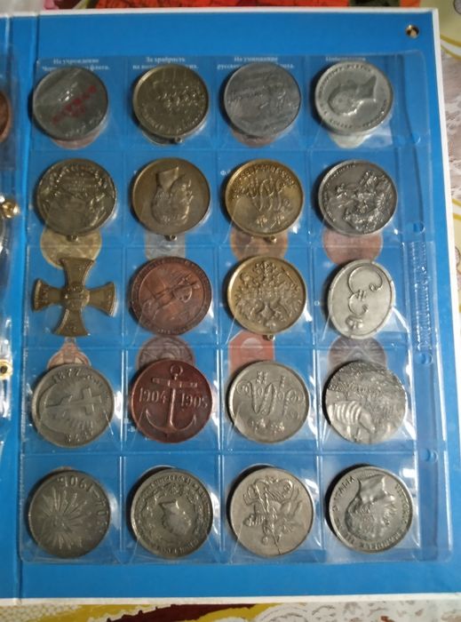 Ордены дубликаты и монеты