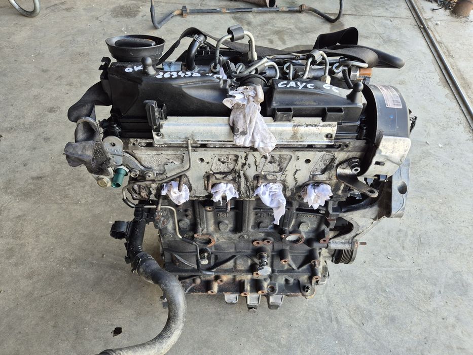 Motor vw golf 6 1.6tdi 105cp cu doar 263458 km rulați cod motor CAY
