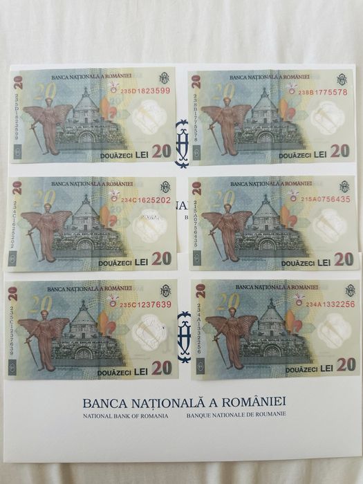 Bacnote Ecaterina detin mai multe serii unice