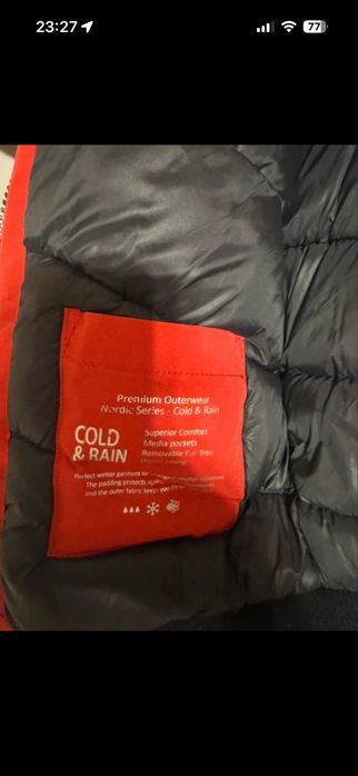 Geaca de iarna Bershka