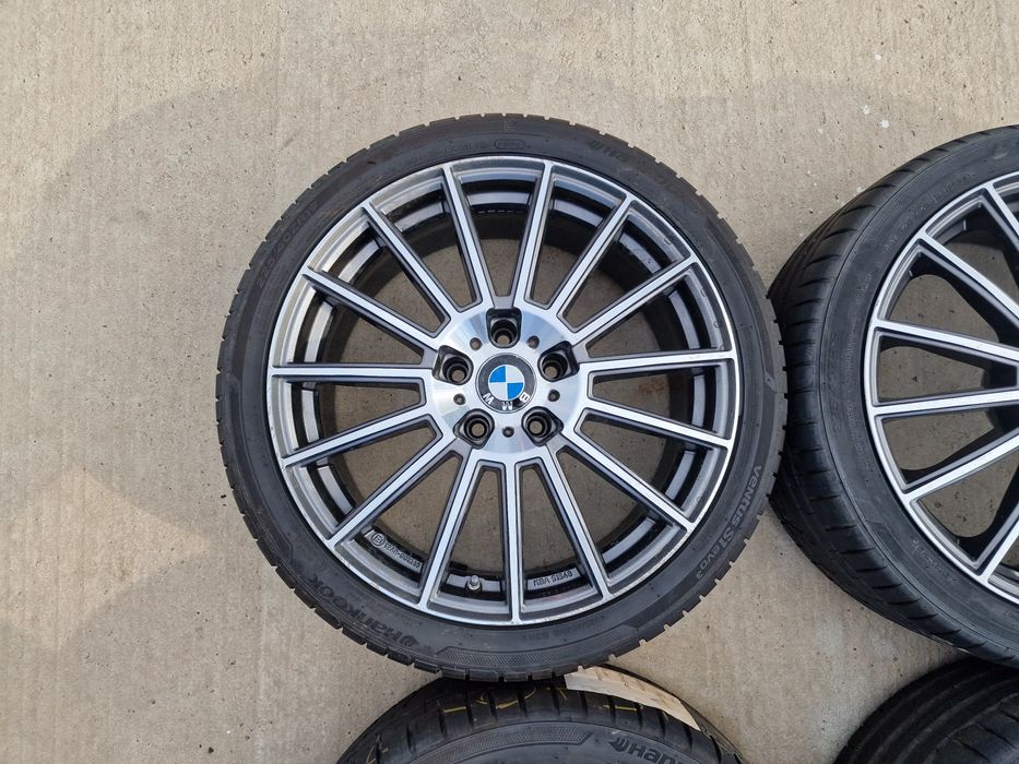 Jante aliaj BMW 225/40zR19 anvelope vara  ( HANKOOK ) DOT 2524