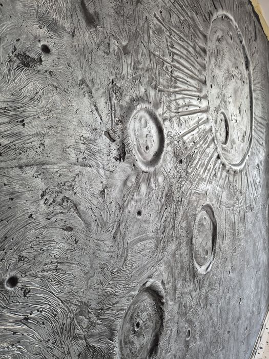 Vrei perete decorativ, perete roca, perete luna, vopsea decorativa