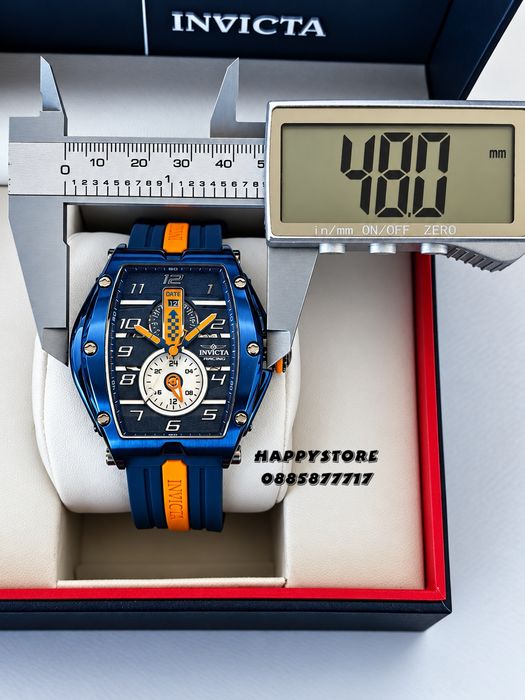 INVICTA Monza Blue 48 mm, Инвикта нов мъжки часовник
