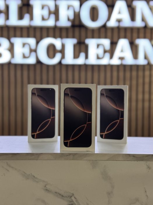 iPhone 16 Pro Max / 256GB / Desert Titanium / Sigilat