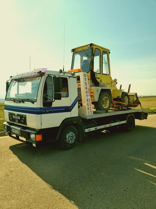Platformă  Tractări Auto Transport Utilaje