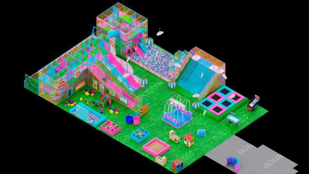 Активити парки до 3000кв.м