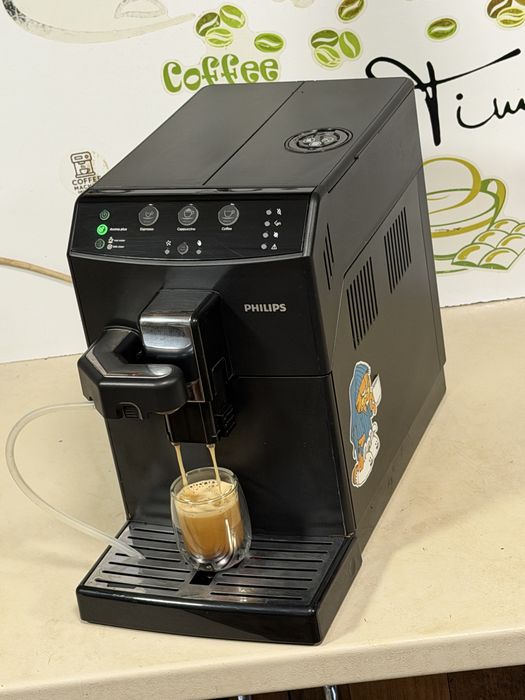 Кафемашина кафе автомат Philips cappuccino с гаранция