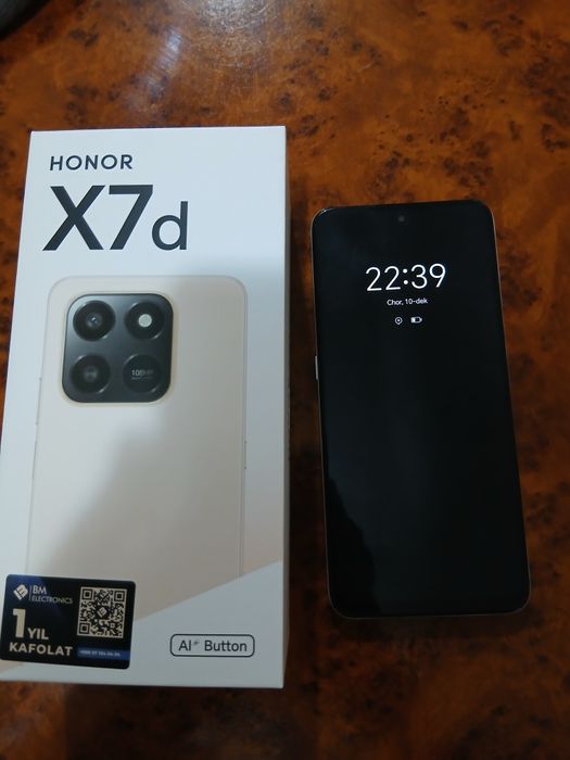 Honor X7D yangi.