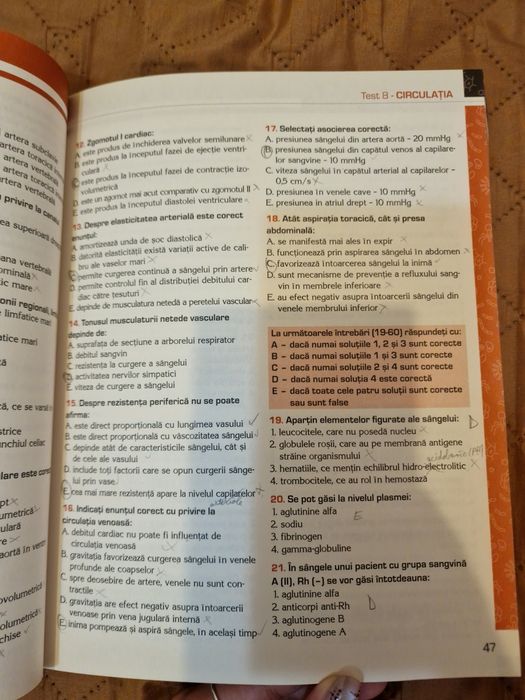 Set Culegeri Admitere Medicină (Grile Biologie Corint & Sinteze Paralela 45)