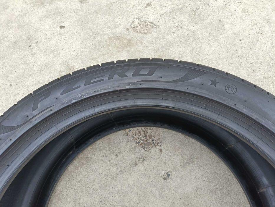Doua anvelope vara 315 35 22 pirelli p zero pz4 run flat profil 6,3 mm