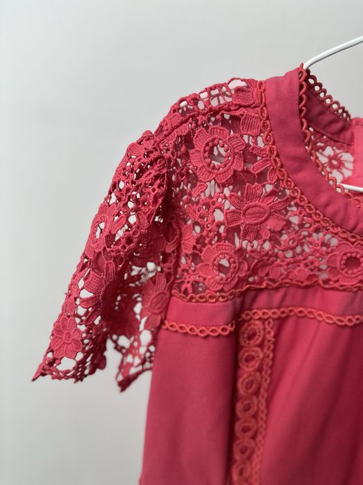 Платье,красное.