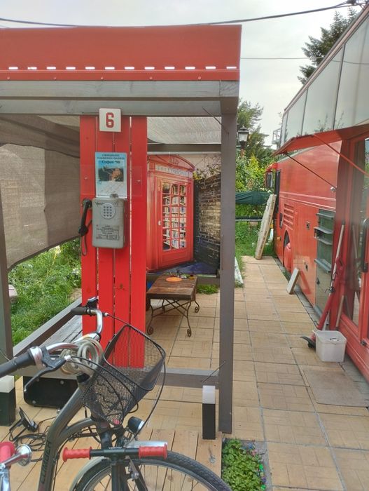 Спирка Навес за почивка Барбекю