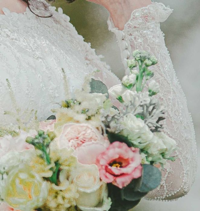 Rochie mireasă, modestă