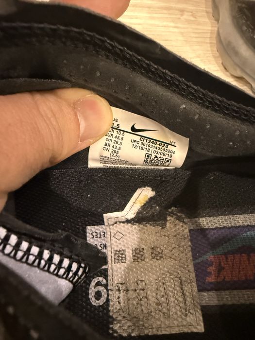 Маратонки Nike Vapormax 45.5