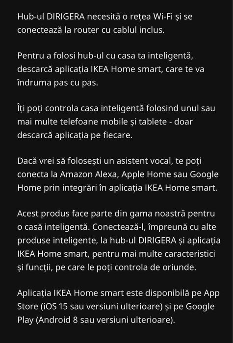 Hub dirigera smart