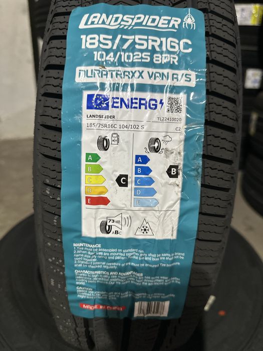 Нови всесезонни бусови гуми LANDSPIDER 185/75R16C 104/102S 1857516C