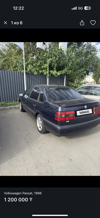 Пассат б4 продается автомобиль 1996 года .