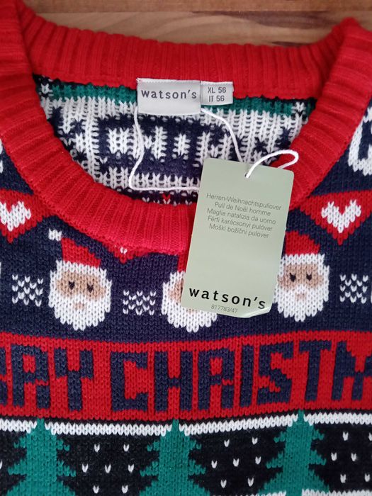 Коледен и Pier One 2XL нови поло и пуловер