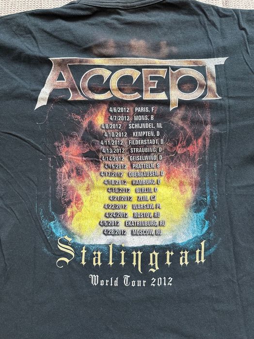 Accept T-shirt Stalingrad tour