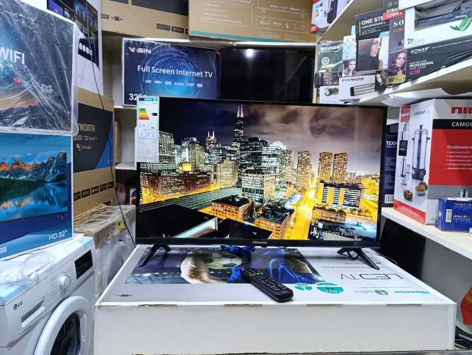 Телевизор Hisense 65 4K UHD Smart TV доставка бесплатно