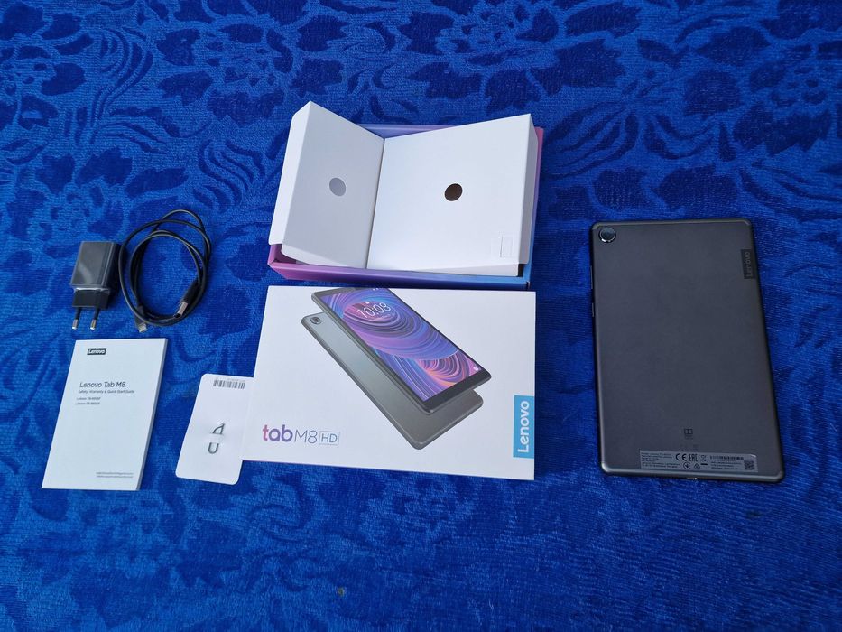 Tableta Lenovo Tab M8 (4th Gen), Quad-Core, 8" cu sim