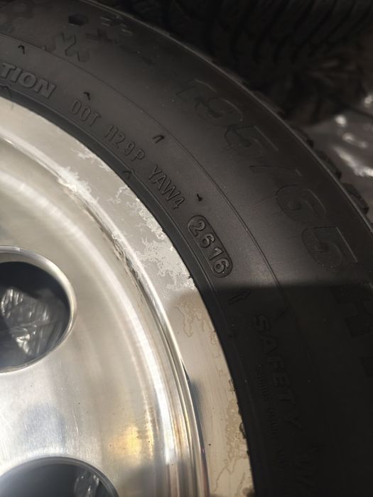 Алуминиеви джанти 15'+зимни гуми  195/65