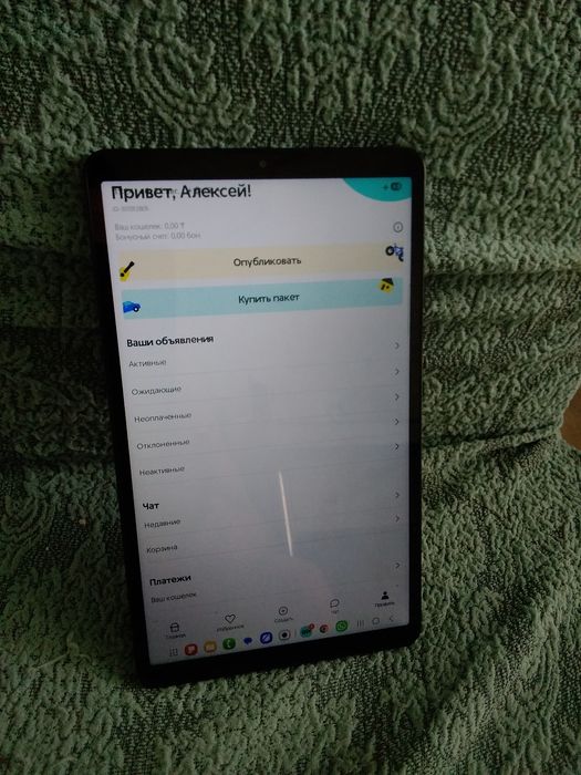 Планшет планшетный компьютер Samsung tab a9