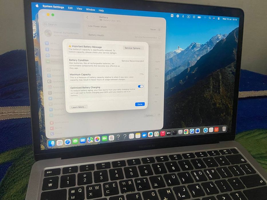 macbook air m1  8/256
