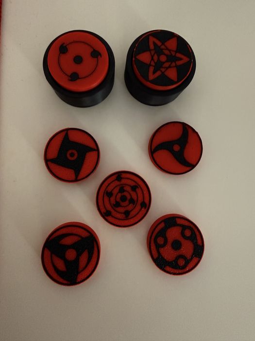 Clicker Naruto – Switch Mecanic Blue (Sharingan/Rinnegan)